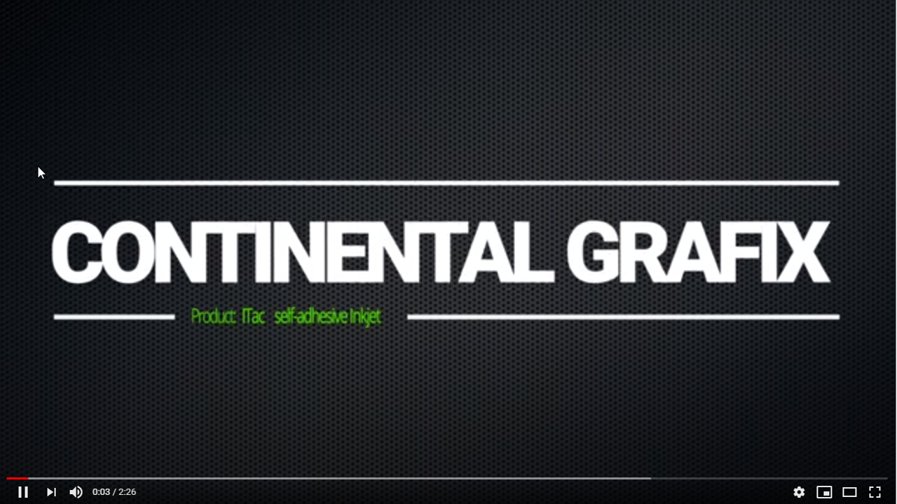 Afbeelding video Continental Grafix iTac