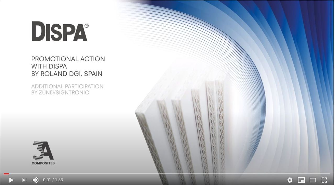 Afbeelding You Tube DISPA promotional action