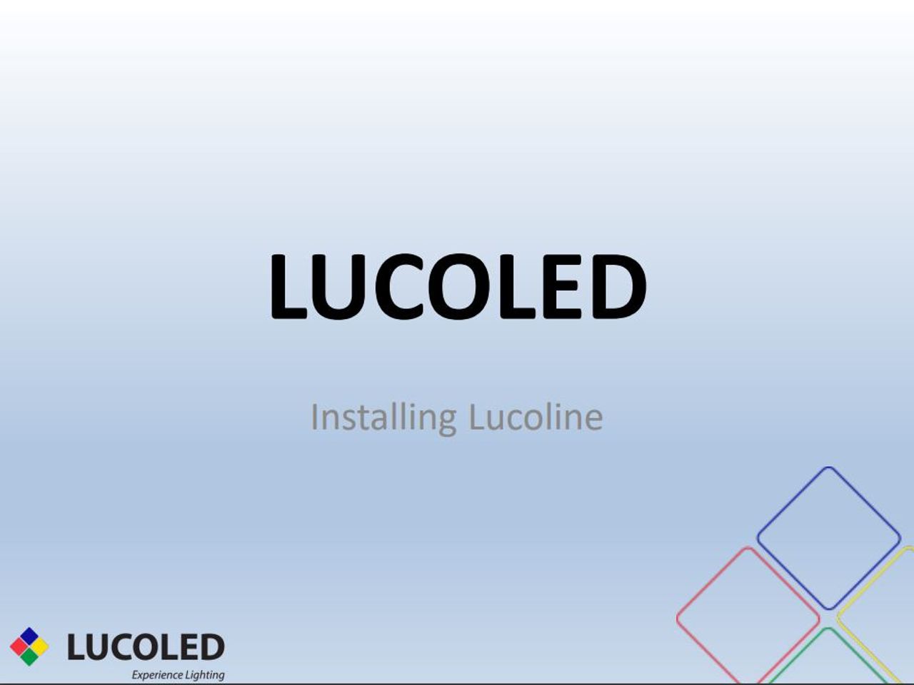 Afbeelding Lucoled installing instructions