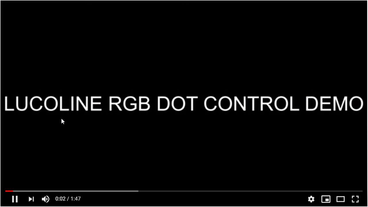 Afbeelding video Lucoline Dot controllable