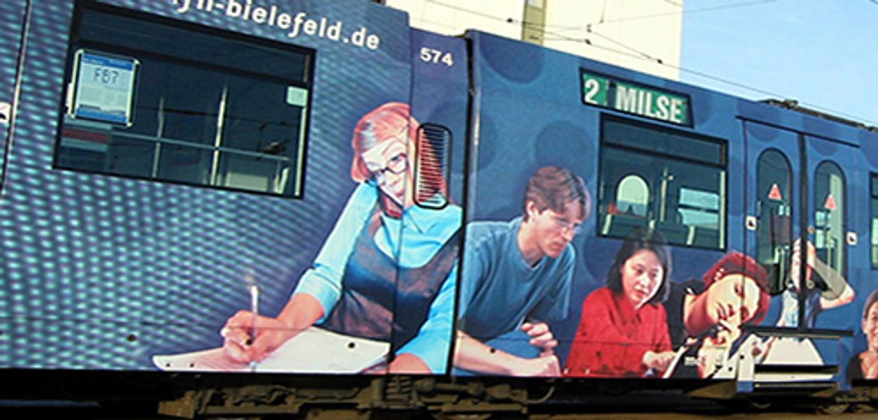 Afbeelding One Way Vision laminaten