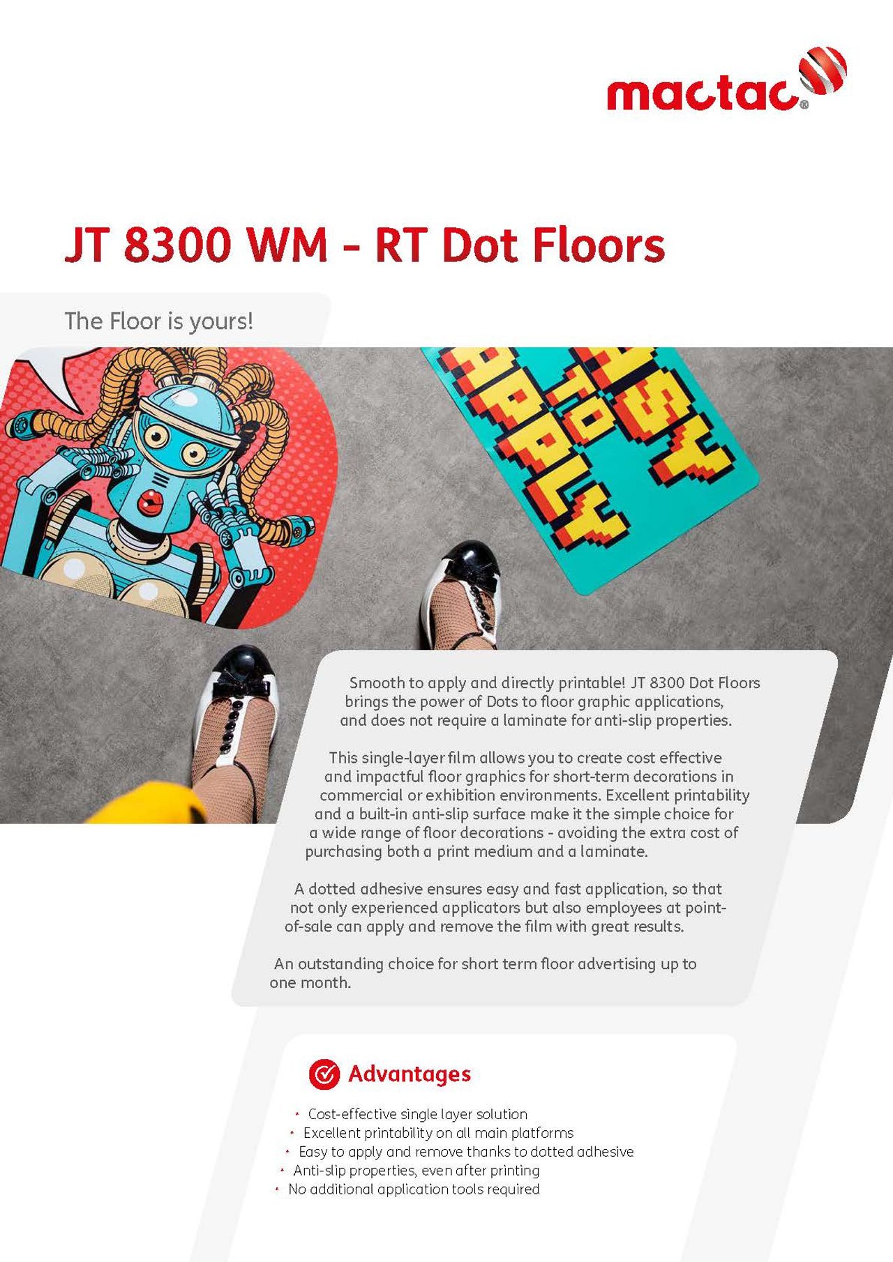 Afbeelding Cover Borchure JT 8300 Dot Floors