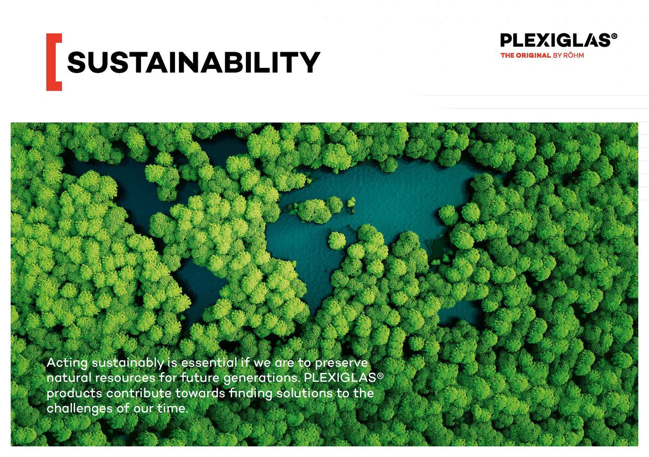 Afbeelding Cover PLEXIGLAS® Sujstainability