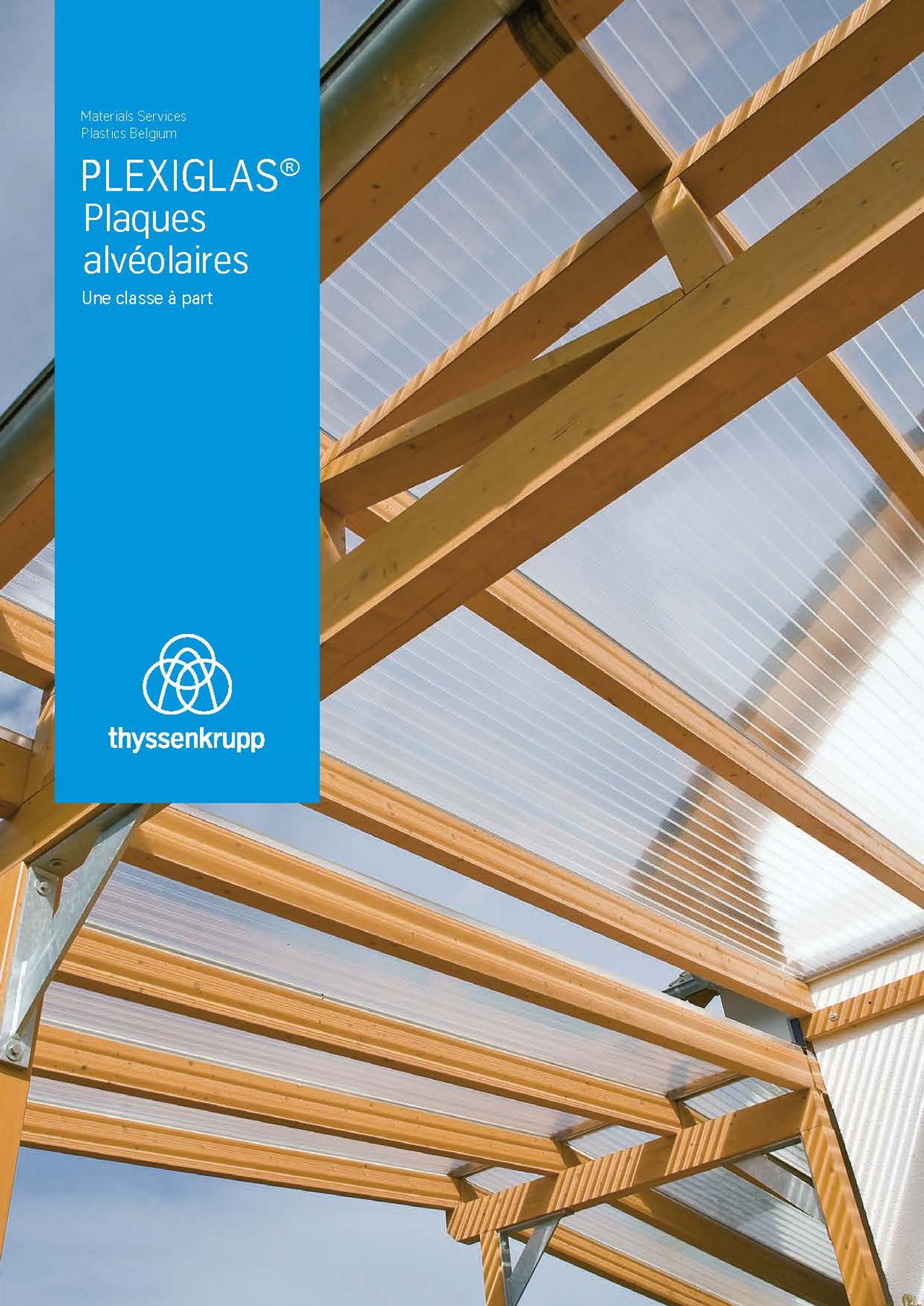 Afbeelding Cover Brochure Plaques alvéolaires PLEXIGLAS®