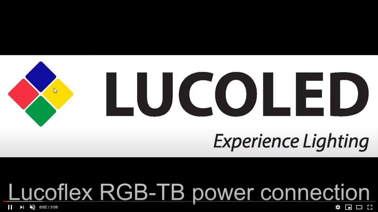Afbeelding you tube video LucoFLEX RGB TB 