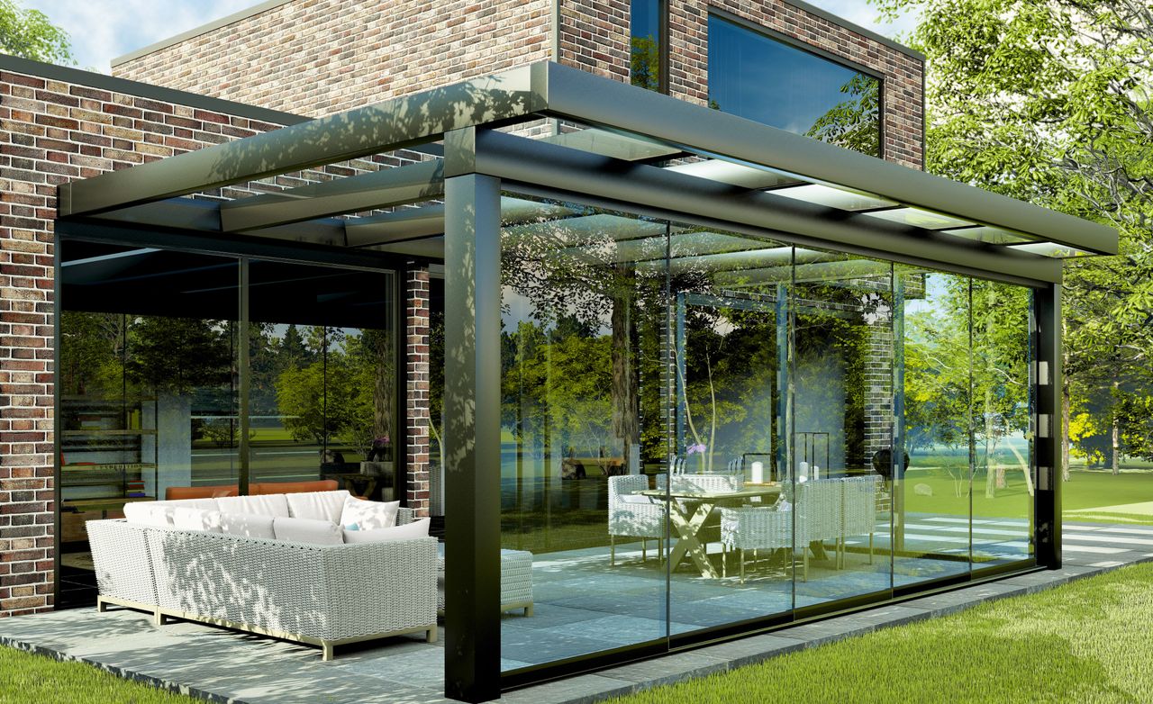 TK - Ultraline overkapping "Uniek design, geen afschot"