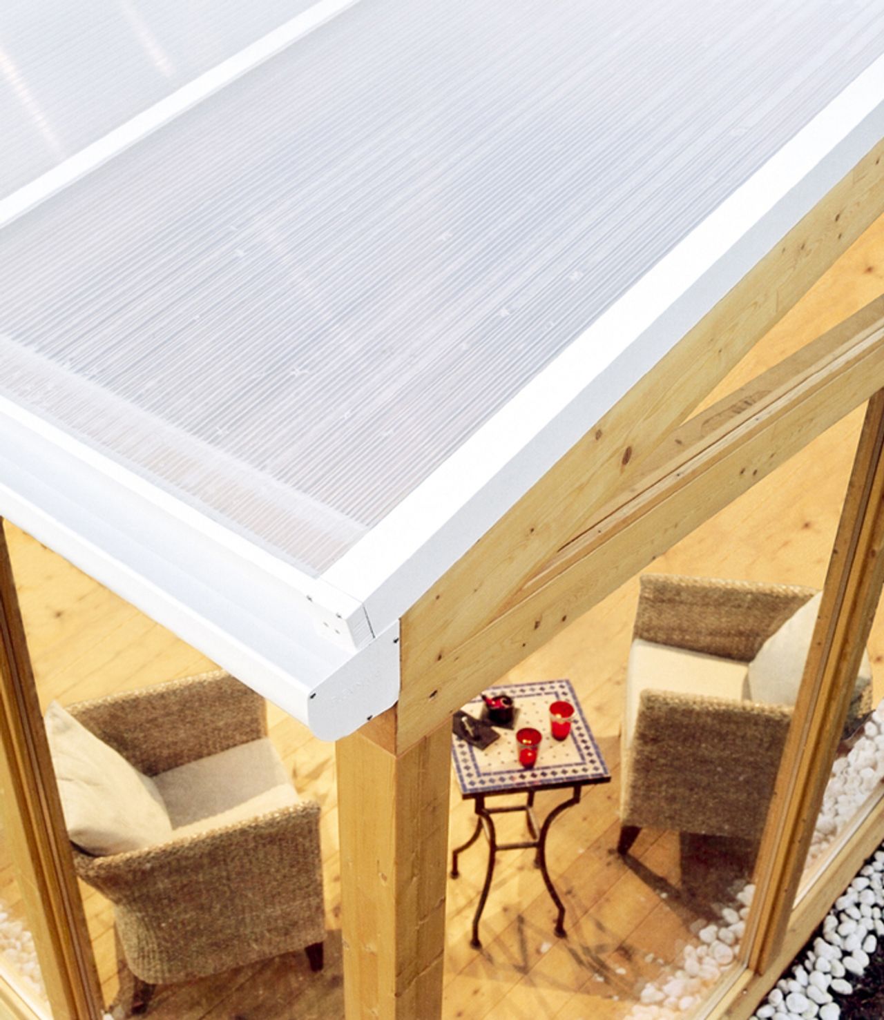 Kanaalplaten MAKROLON®&nbsp;zonwerend