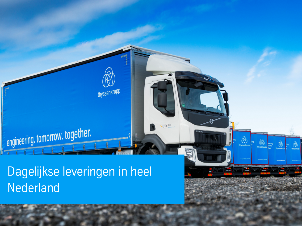 dagelijkse levering kunststof