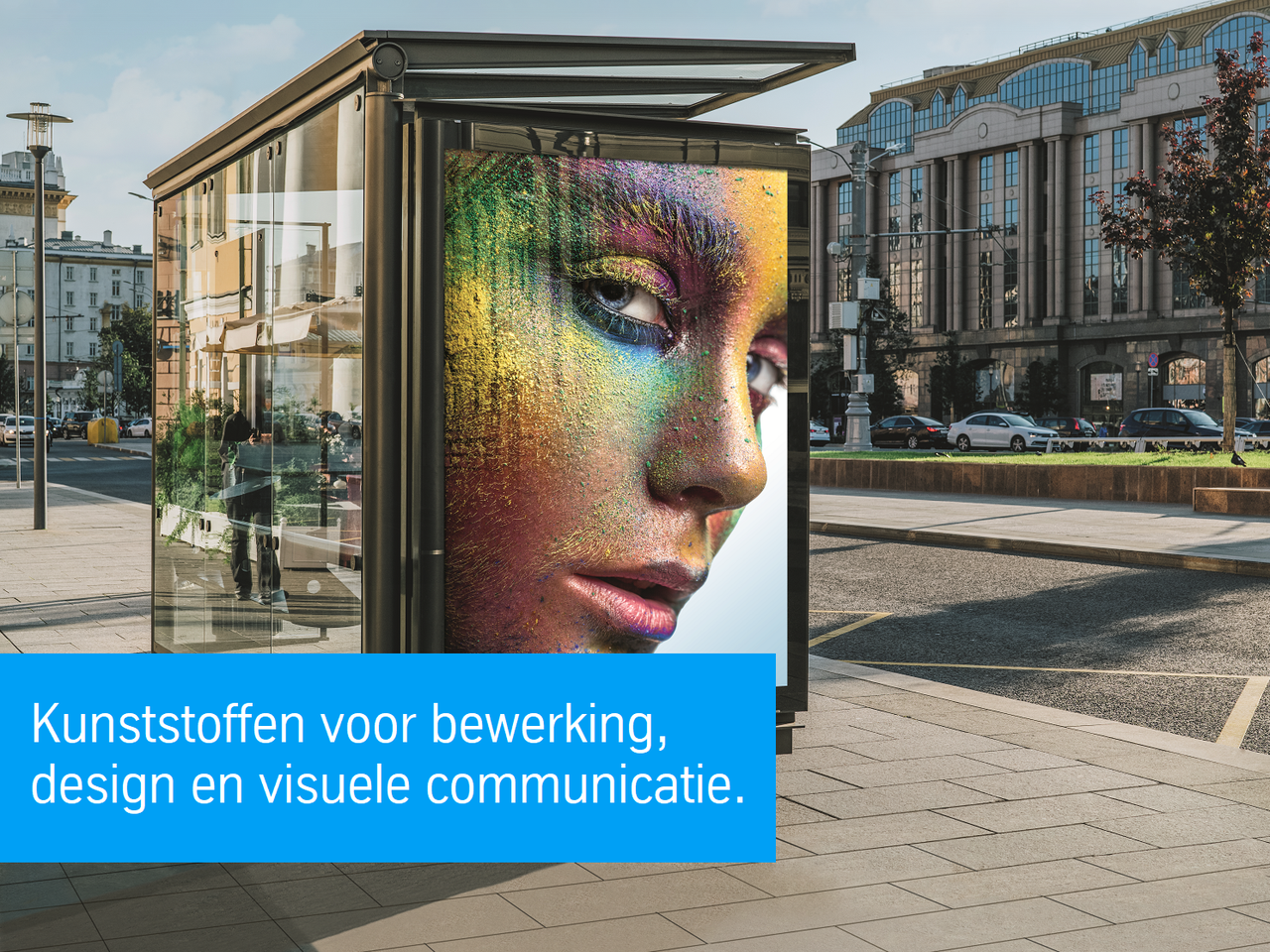 kunststoffen voor design, reclame en visuele communicatie