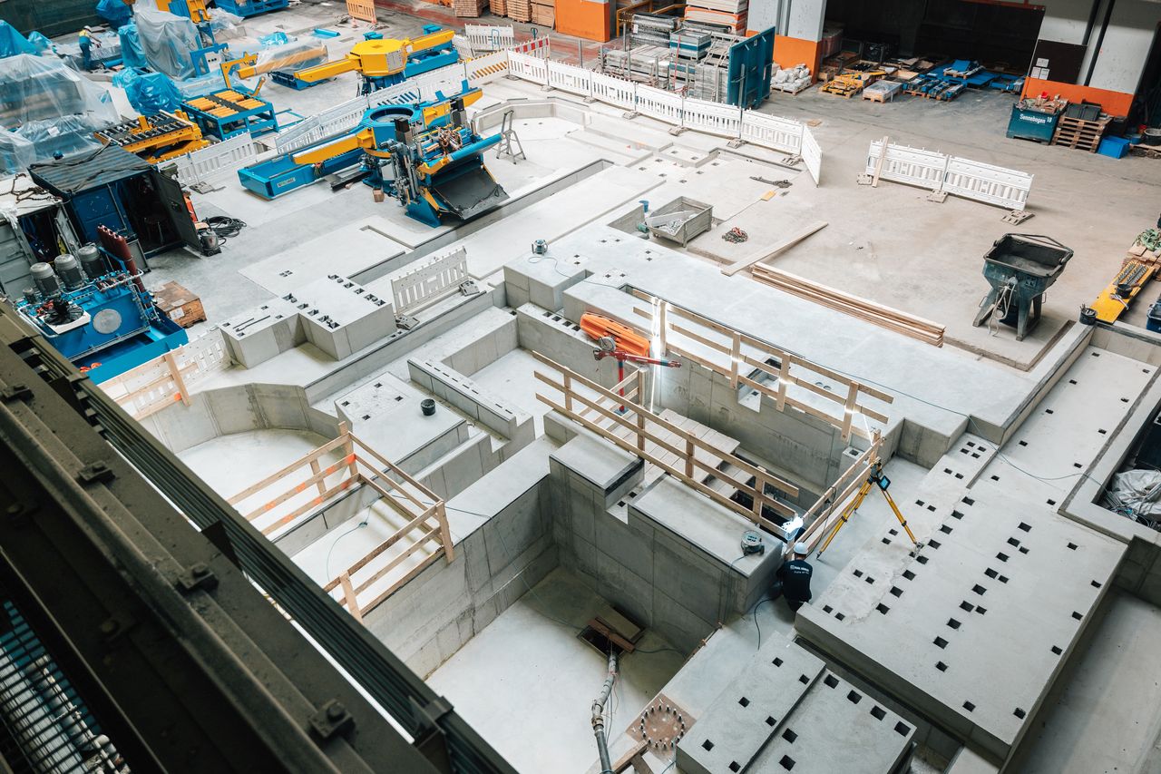 Ausbau Stuttgart Anlagenfundament