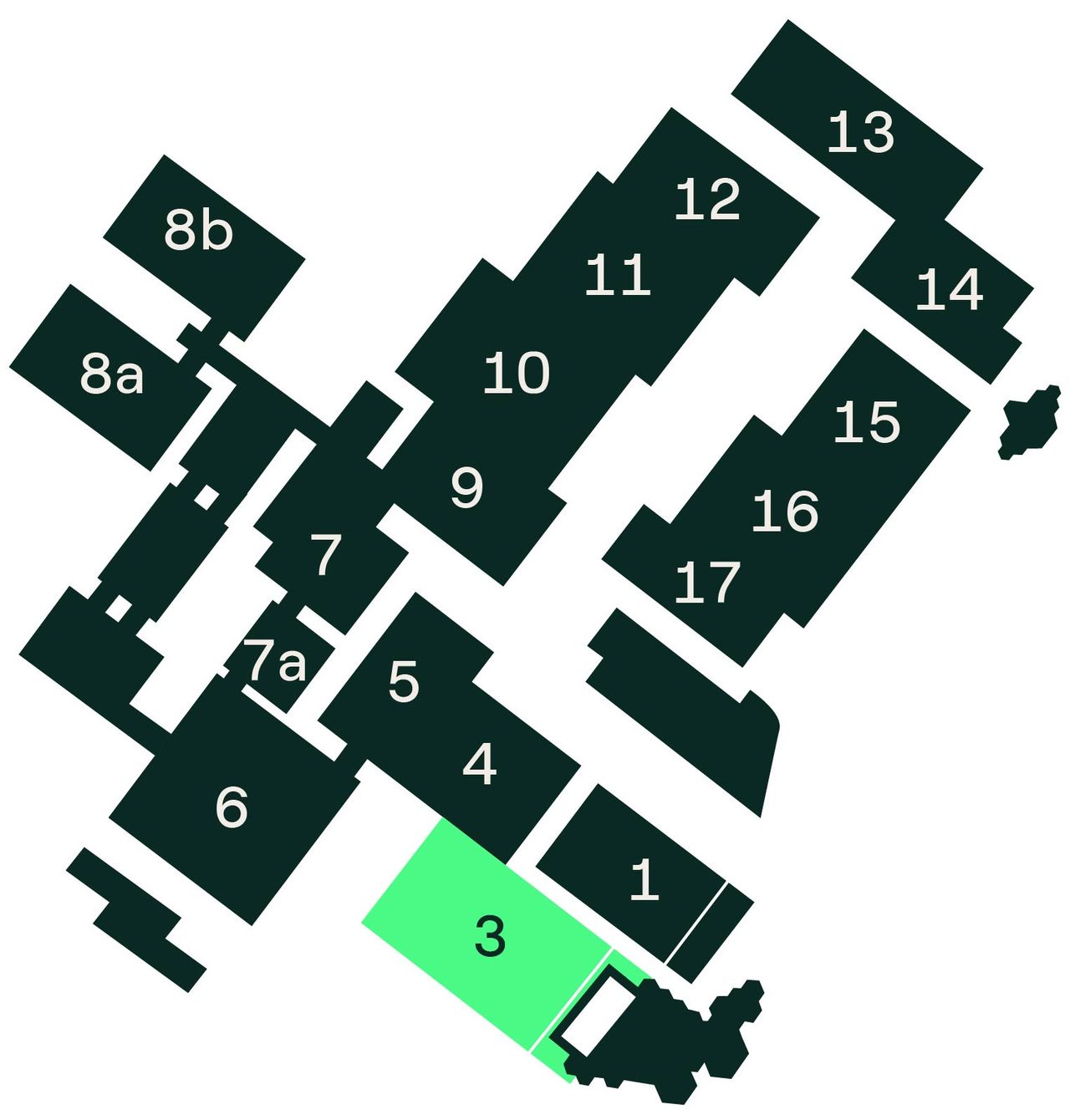 Site plan Aluminium