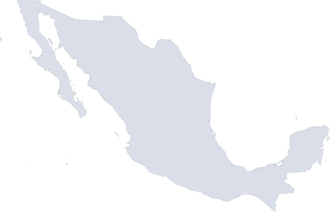 Mexico map