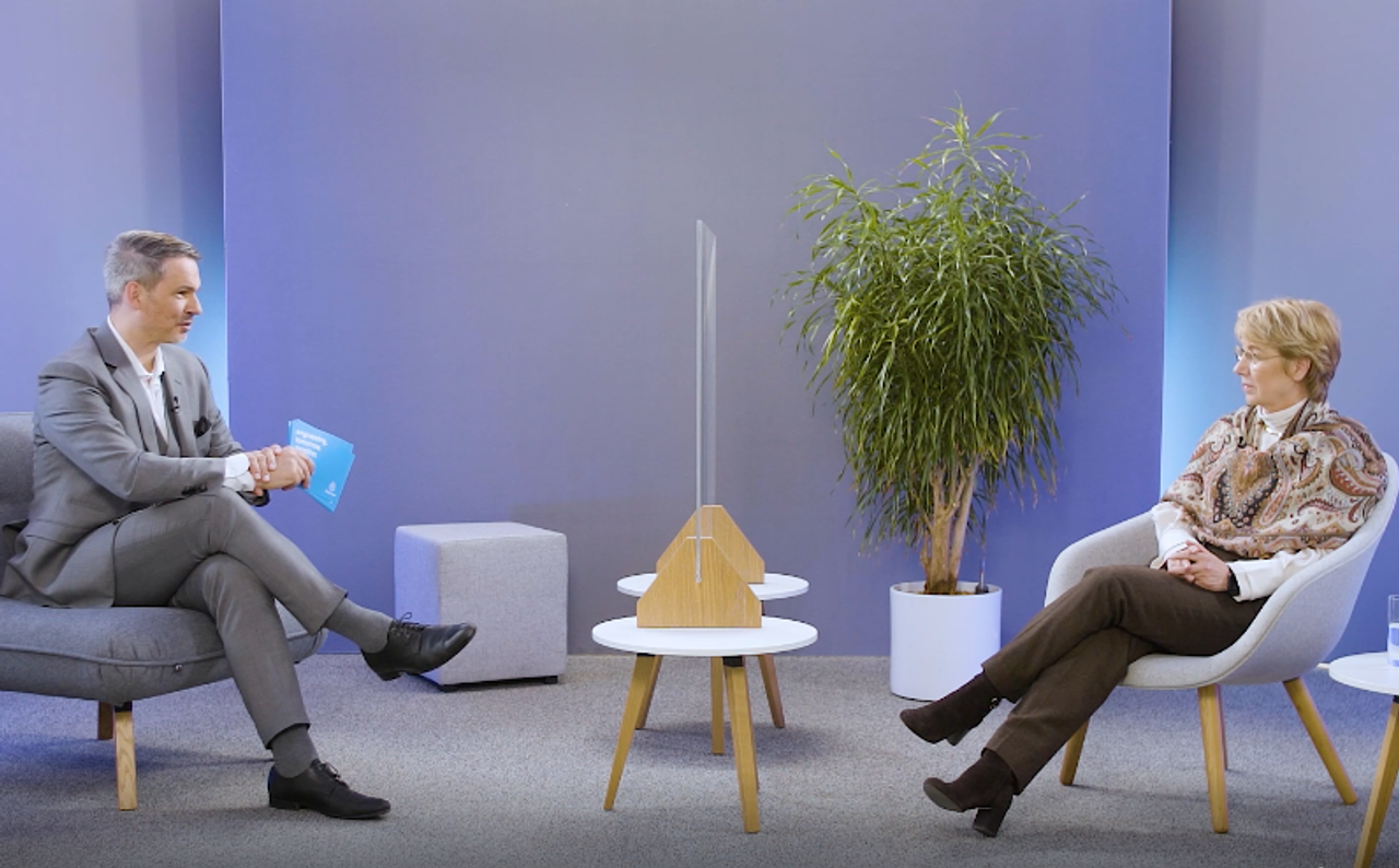 Stefan Ettwig interviewt Martina Merz
