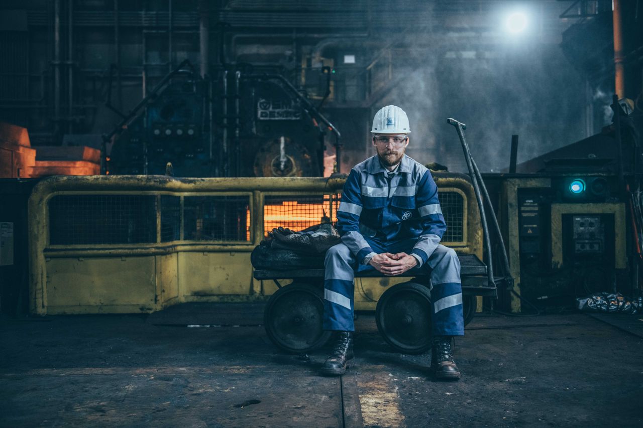 Tobias Eckhoff pictured in seated position