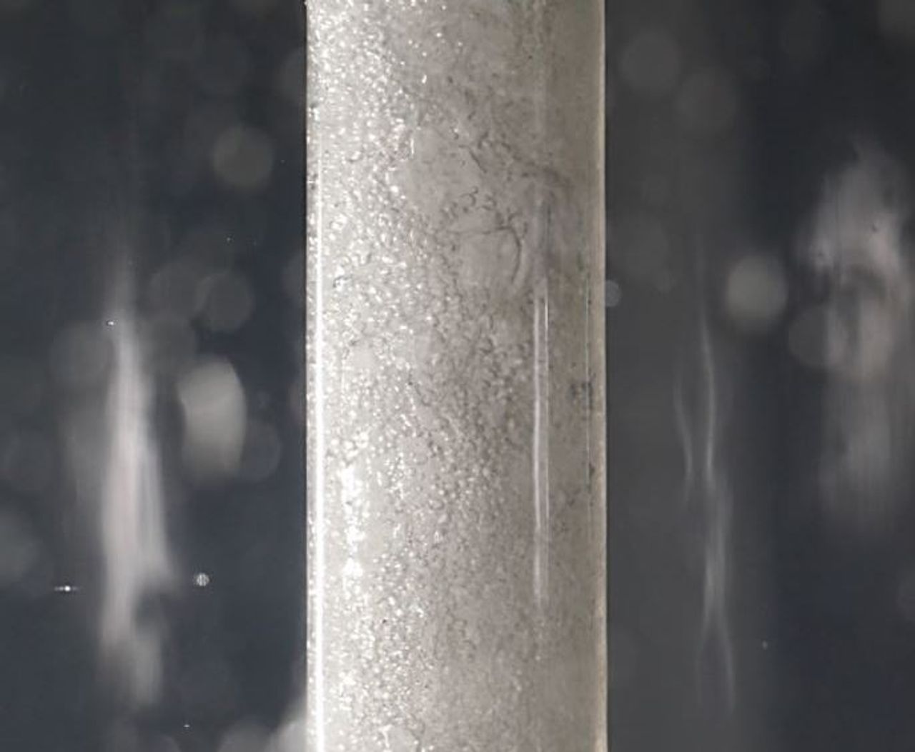 superfine bubble flow in Jet Mixer draft tube